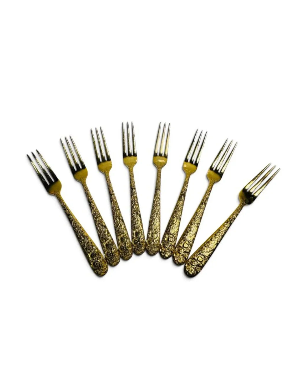 Viners of Sheffield Gold Plated Flatware Set of 31 Pcs VS12 & Box Utensils Cutle